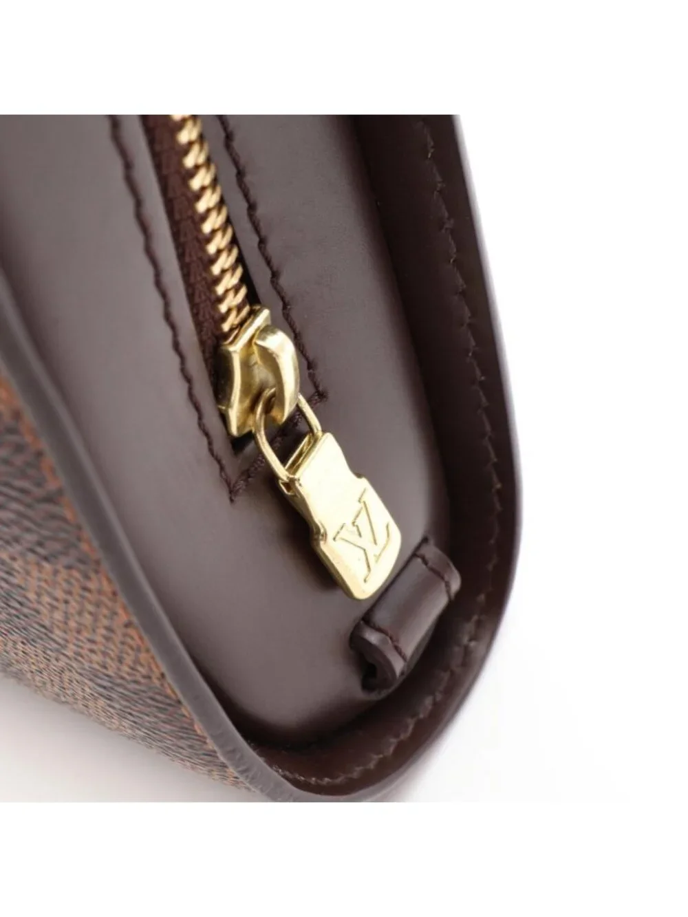 Louis Vuitton Clutch Saint Canvas Leather
